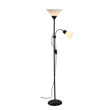Modern Cheap halogen Classic Plastic Shade  Nordic Light Hotel Living Room House Decoration Mother and Son LED Floor Lamp