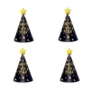Black-4PCS Hat