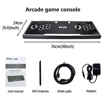 UNICO SNK NeoGeo Retro Arcade Stick - Pre-Loaded with 44 Classic
