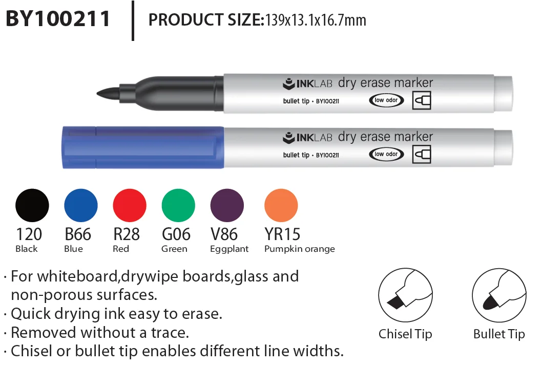 BEIFA художественные маркеры для сухого стирания школьные офисные принадлежности