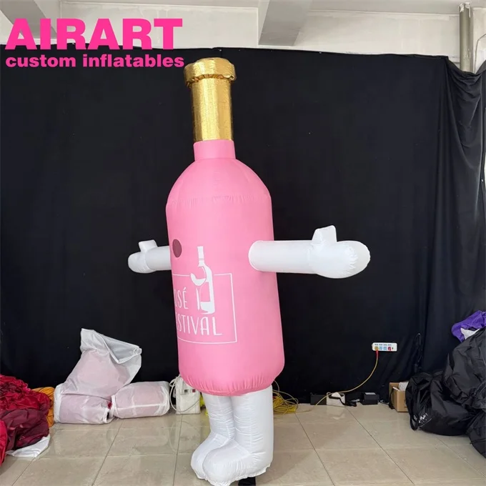 sachin and babi light blue dress Champagne Bottle Costume