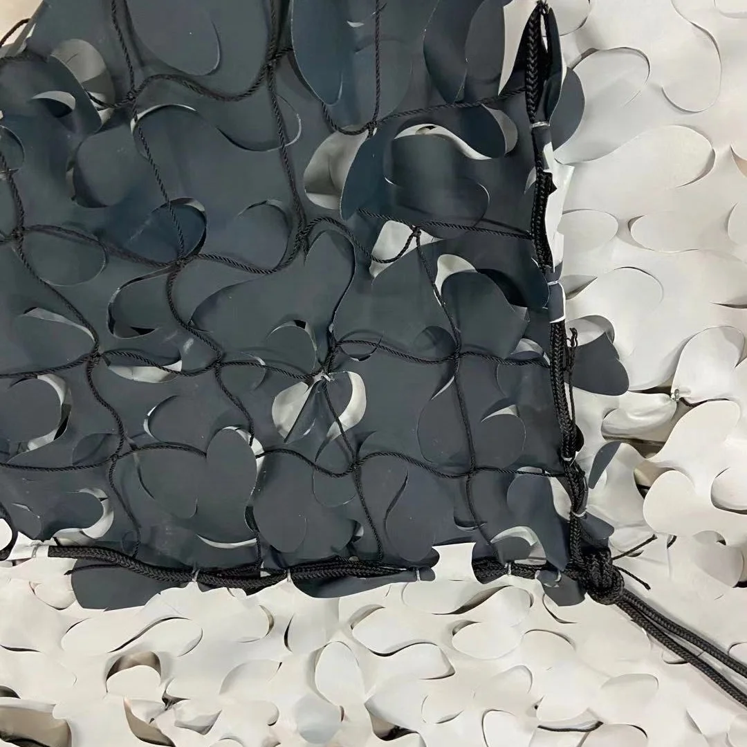 Camouflage Screening System White Camo Netting