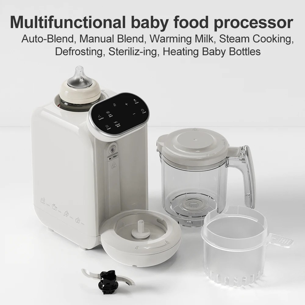 New Multifunction Electric Kitchen Mixer Blender Processor Baby Food Maker Household for Mixing and Chopping Baby Food Processor
