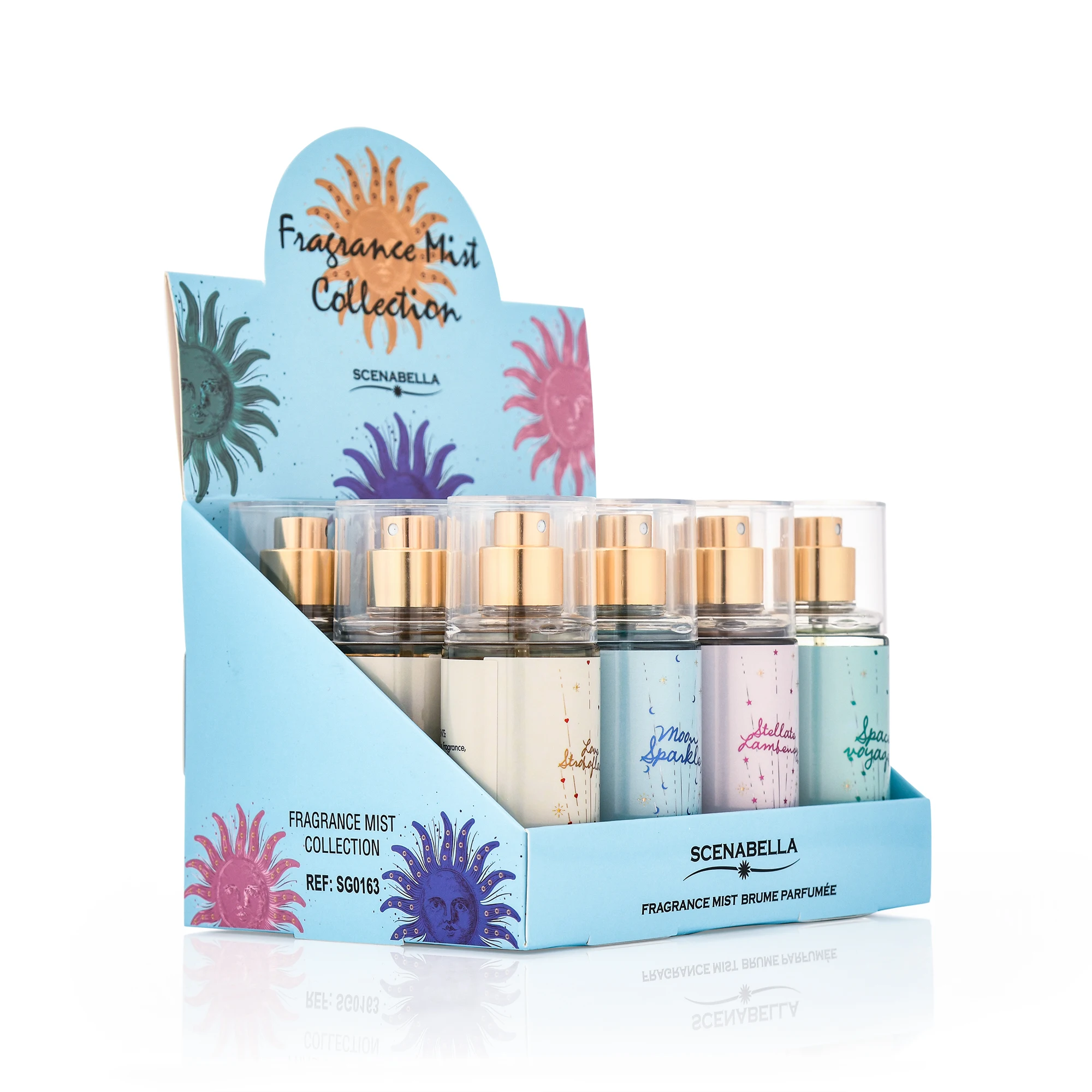 Mini Body Spray Set Popular 88 ML Perfume Fragrance Collection Mini Body Mist Set - 12 Pcs ...
