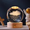 rainy day 6cm crystal ball-touch luminous lamp