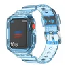 Transparent blue
