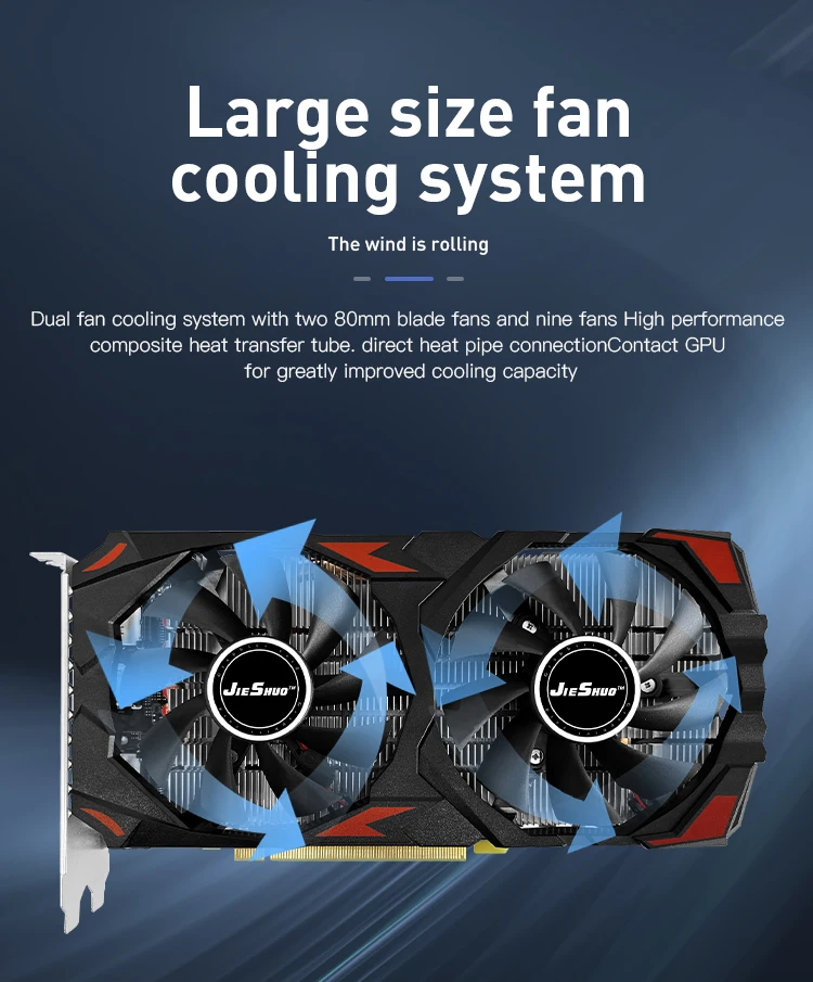 100% New AMD RX580 8GB PC Graphic Card - Gaming & Workstation