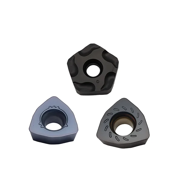 HRA90 Hardness CNC Milling Insert with 3 Years Warranty and Longer Working Life for CNC Machining Center