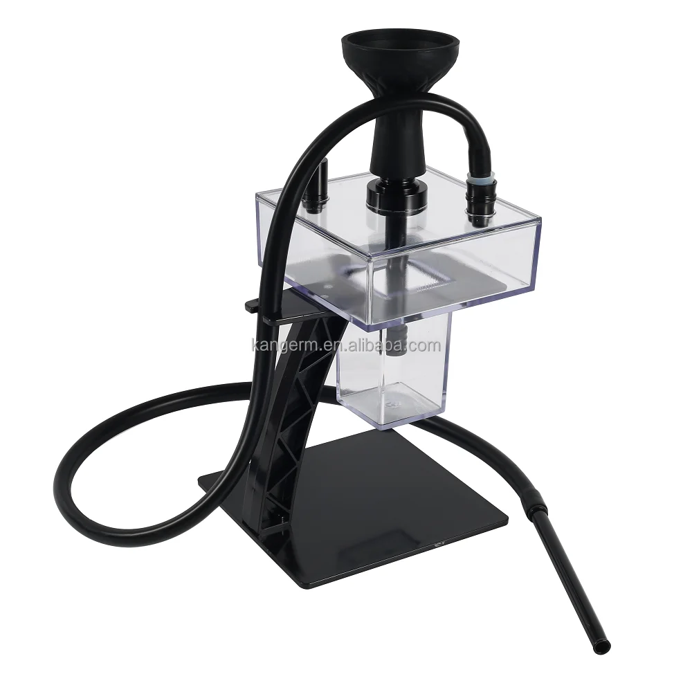 2022 Best Seller Square Acrylic Hookahs Smokebox Shisha With Everthing