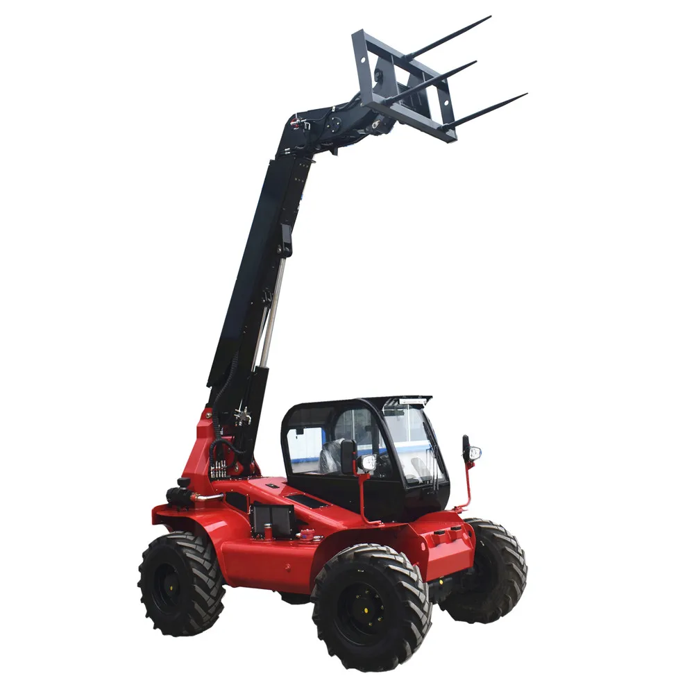 STEEL CAMEL Telehandler Compact Forklift Loader 4ton Telescopic Forklift With 13m Boom Lifting Height