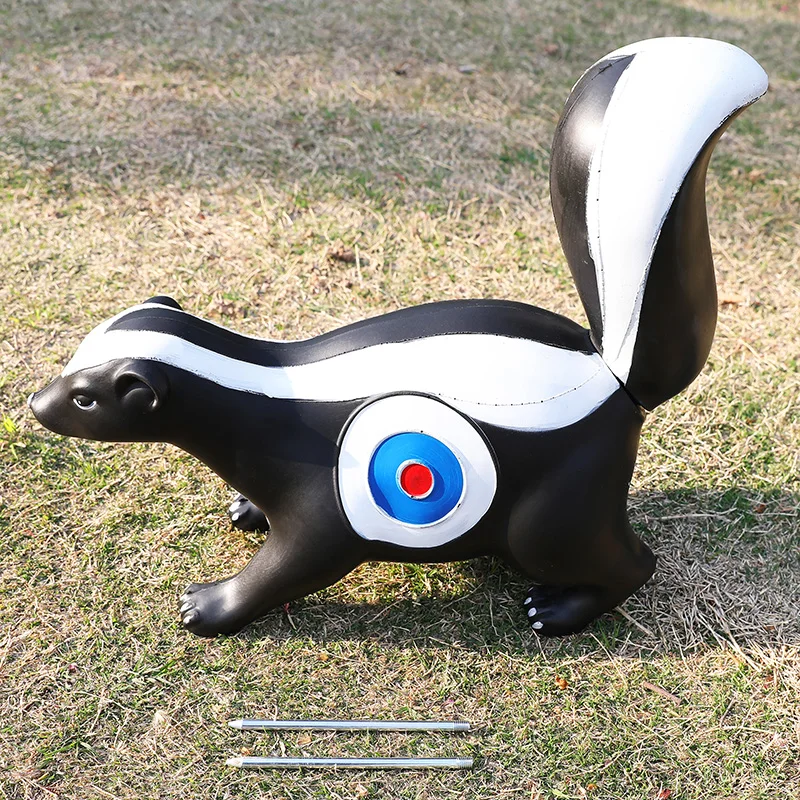 Cible 3D Animale Pour Tir à L'arc – Skunk (moufette) Double Face – Noyau Entraînement