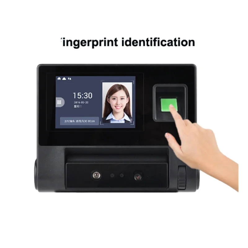 F80 Biometric Fingerprint Time Attendance Recorder Palm Vein Face Facial Recognition Attendance Machine with Access Control
