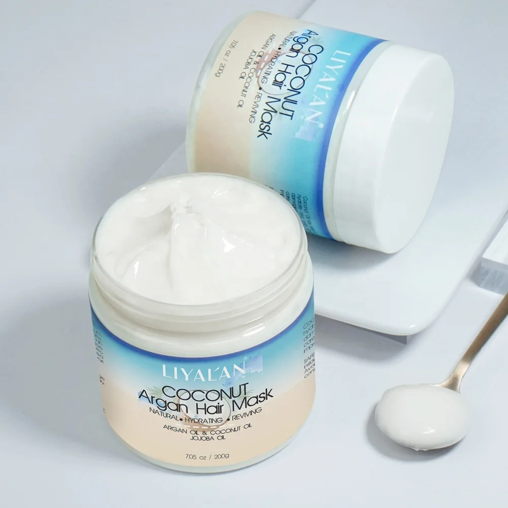 Профессиональный уход за волосами Увлажняющая восстанавливающая коллаген кератин авокадо кокосовое аргановое масло маска для волос
