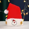 WhiteAdult knitted hat for elderly