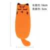Gato de lino naranja