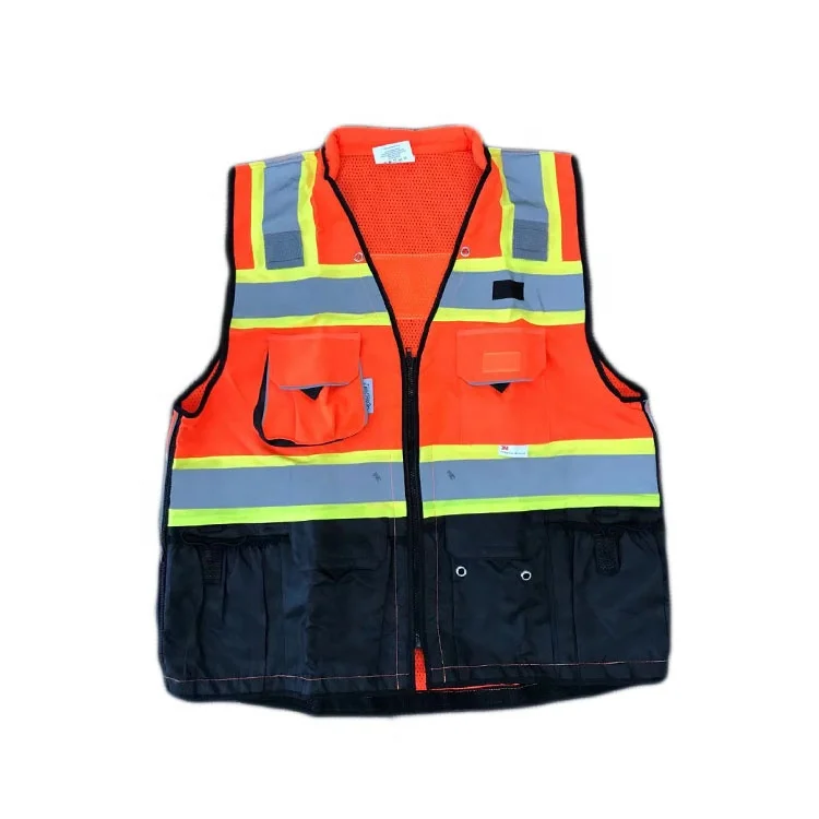 
Amazon hot sell mesh safety vest with padding 3m reflective vests 