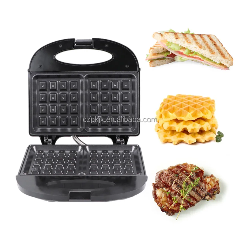 Detachable Plates Waffle Maker Meat Ball and Sandwich Maker Grill Maker 3  in 1 for Household - China Toaster Grill Maker and Waffle Maker price