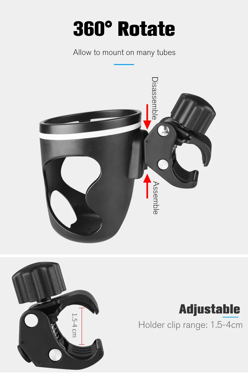 Bicycle Bottle Cage Bike Water Bottle Cup Holder Mobile Phone Holder 2
