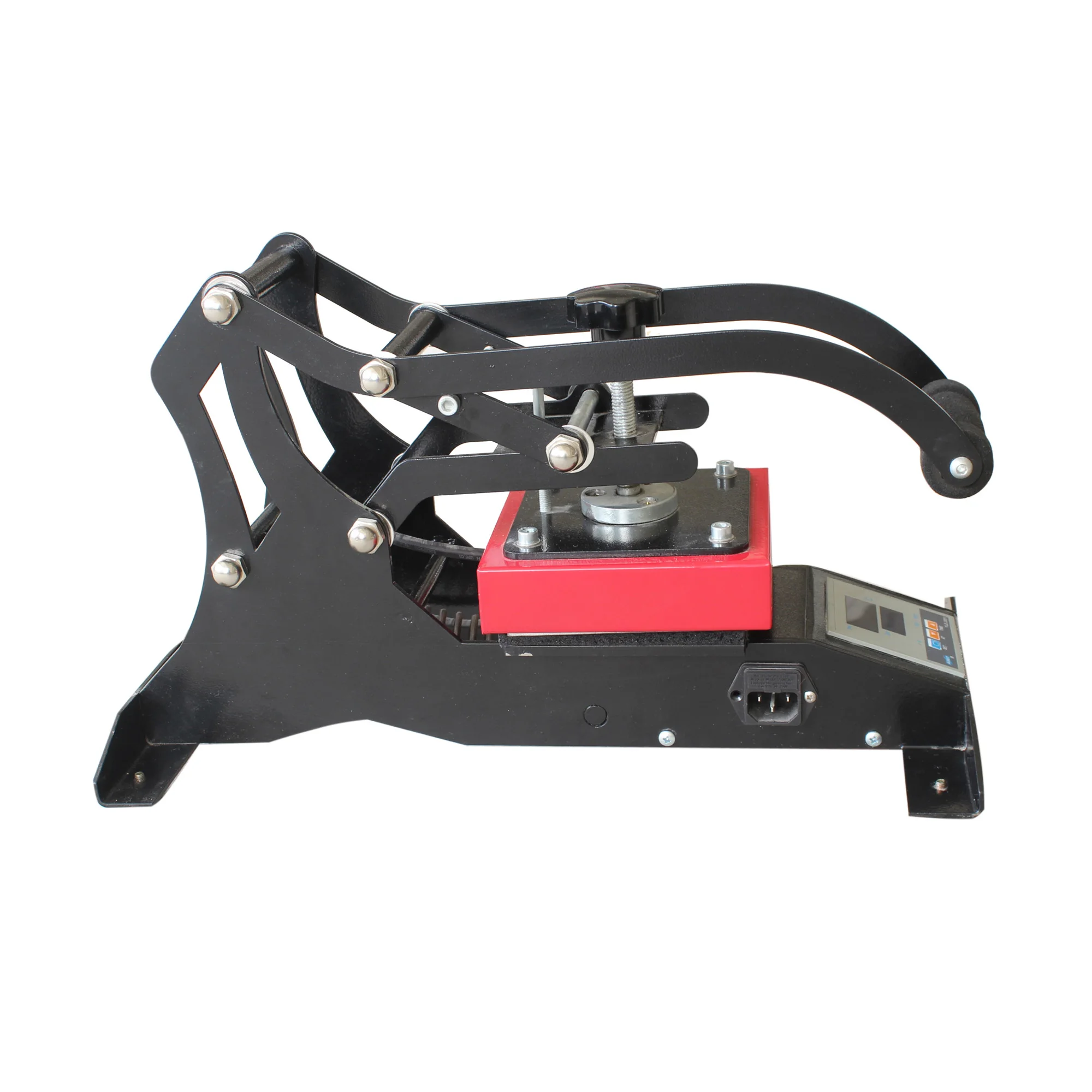 Hot Portable Mini Hand Operated Sticker Label Clothes Printing Heat Seal Press Transfer Machine