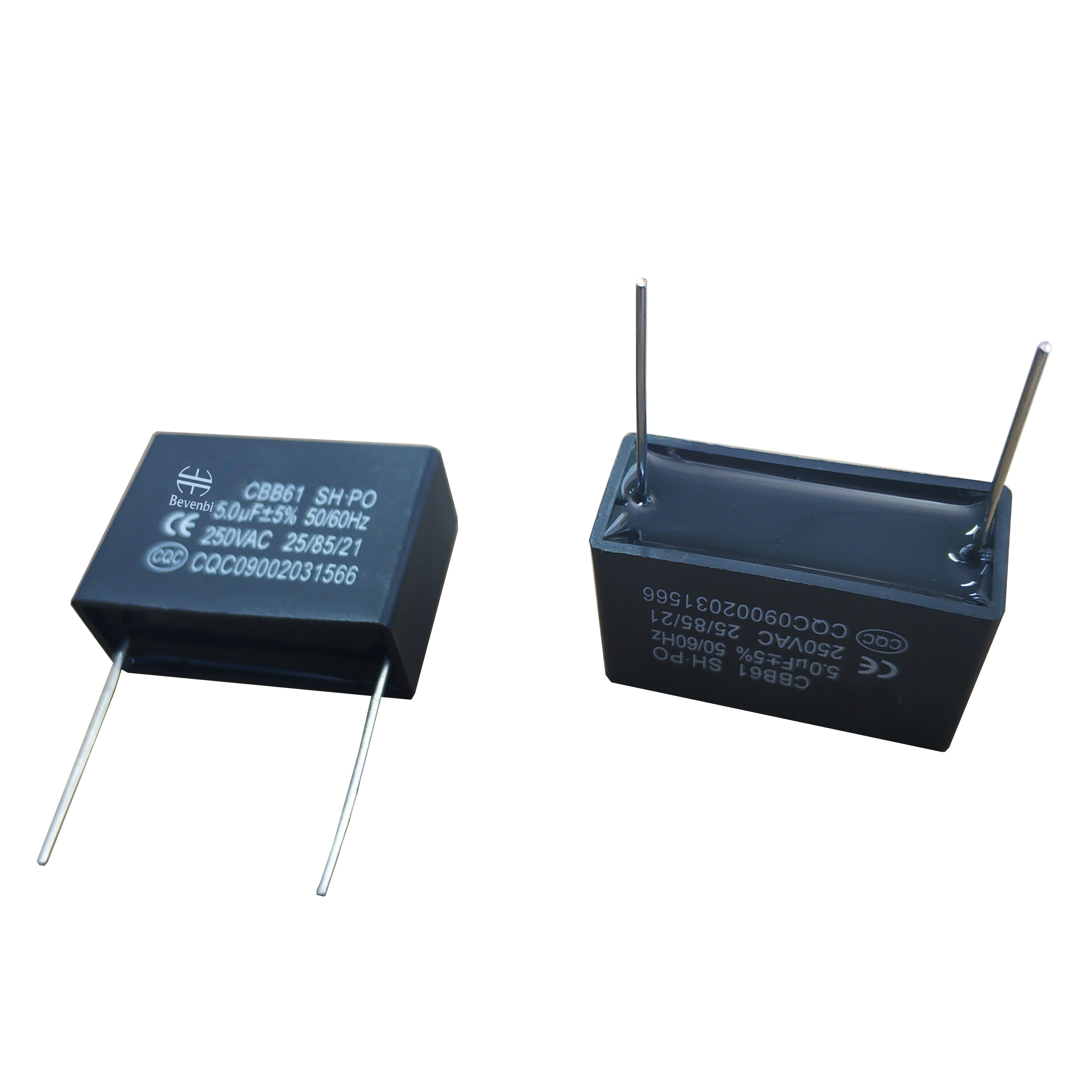 Bm Cbb61 моторный конденсатор 200 мкФ 300v Ac Конденсатор 2,5 мкФ 400v конденсаторы электрический вентилятор, вытяжной вентилятор 250-600VAC 0,47 ~ 30 мкФ Bevenbi