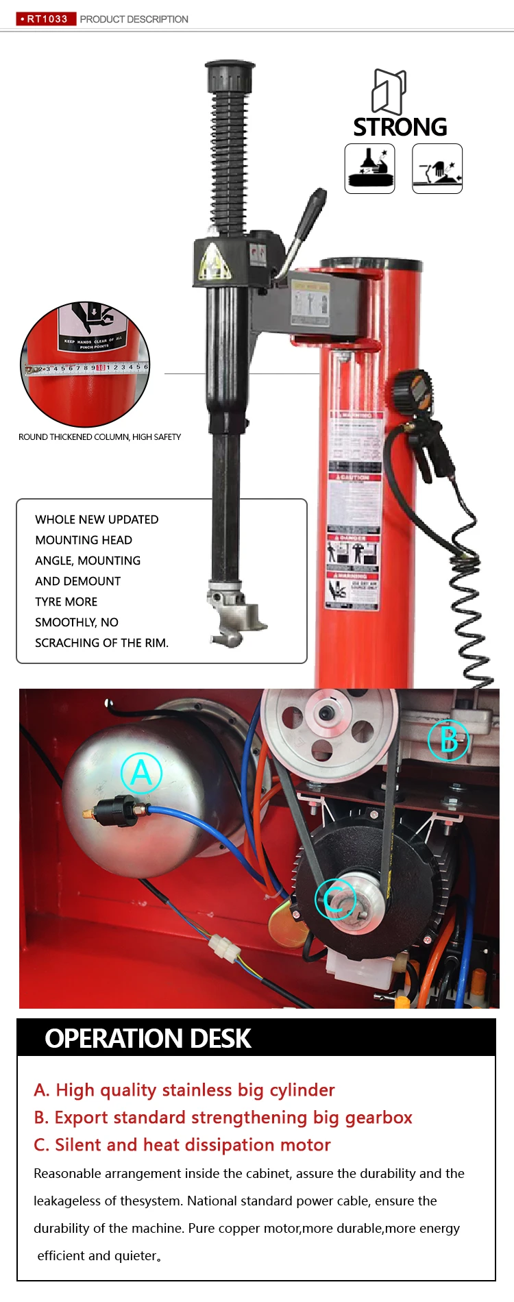 Factory Price For Tire Changer Machine Prices High Quality Tyre Changer