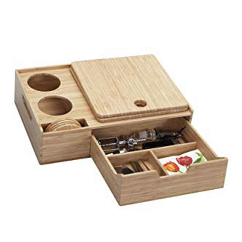 
 Горячая Распродажа, Высококачественная бамбуковая стойка для вина, доска для сыра и держатель для бокала вина  