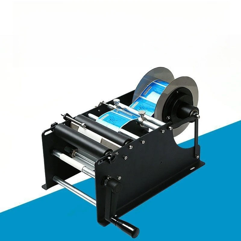 Semiautomatic Round Bottle Labeling Machine For Plastic Bottles