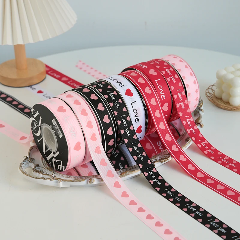 Valentine's Day Love Ribbons - Perfect for Gift Packaging