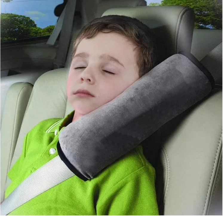 Seat Belt Adjuster and Pillow with Clip for Kids Travel, Neck Support  Headrest Seatbelt Pillow Cover & Seatbelt Adjuster for Child, Car Seat  Strap Cushion Pads for Baby Short People Adult price