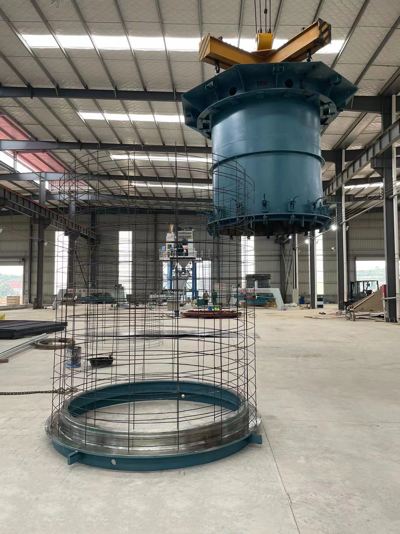 Factory Direct Sale Suspended Concrete Pipe Making Machine Cement Pipe ...