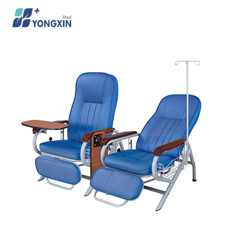 ETC-001 epoxy coated steel infusion chair
