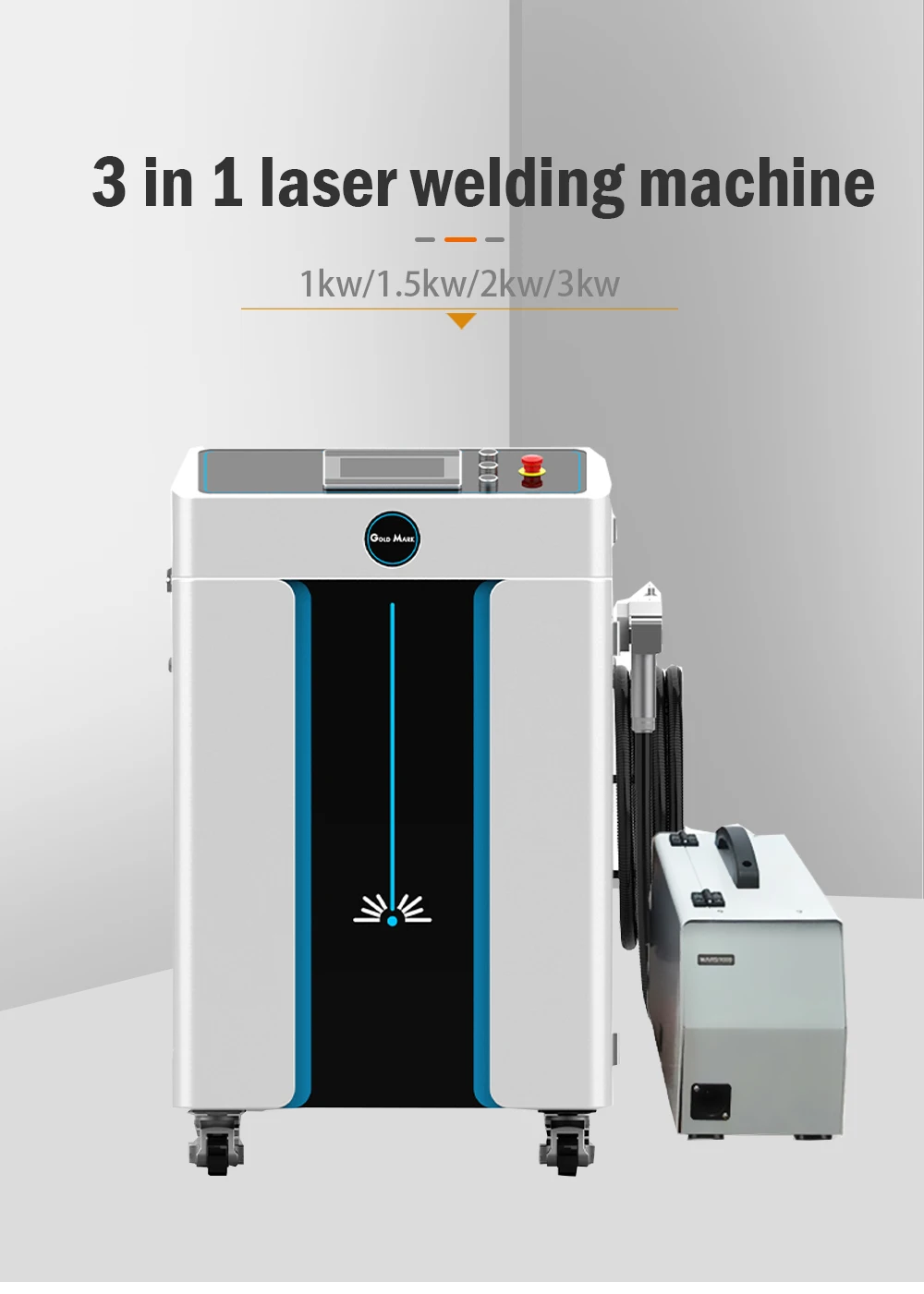 Gold Mark Heavy Duty Laser Welding Automated 1000w Continuous Buy