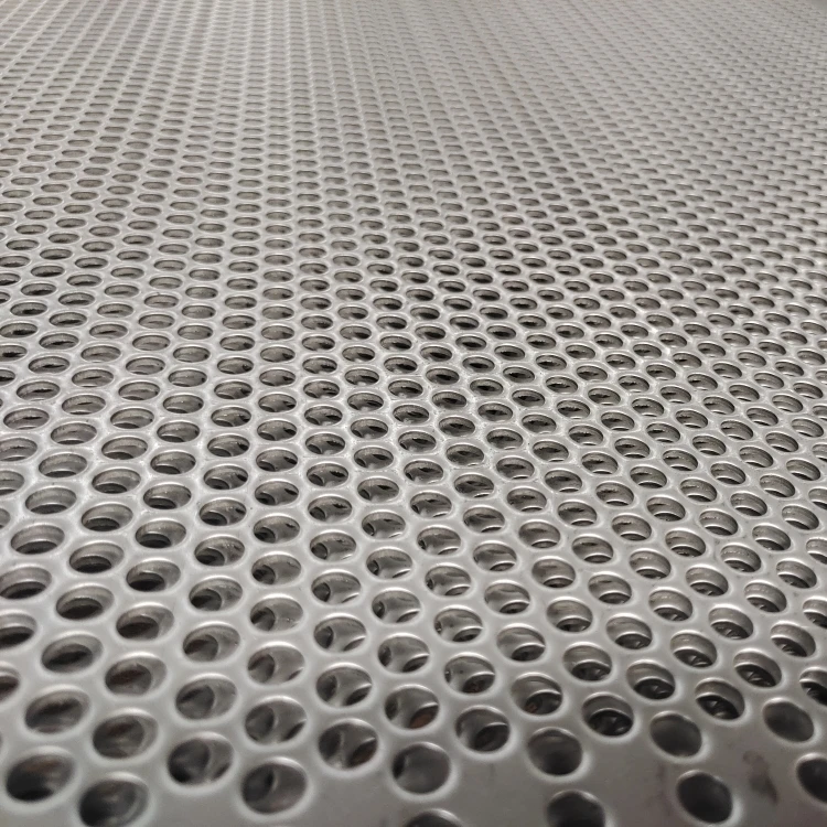 Galvanized Steel Wire Mesh Sheet 10mm Plain Weave Perforated Top ...