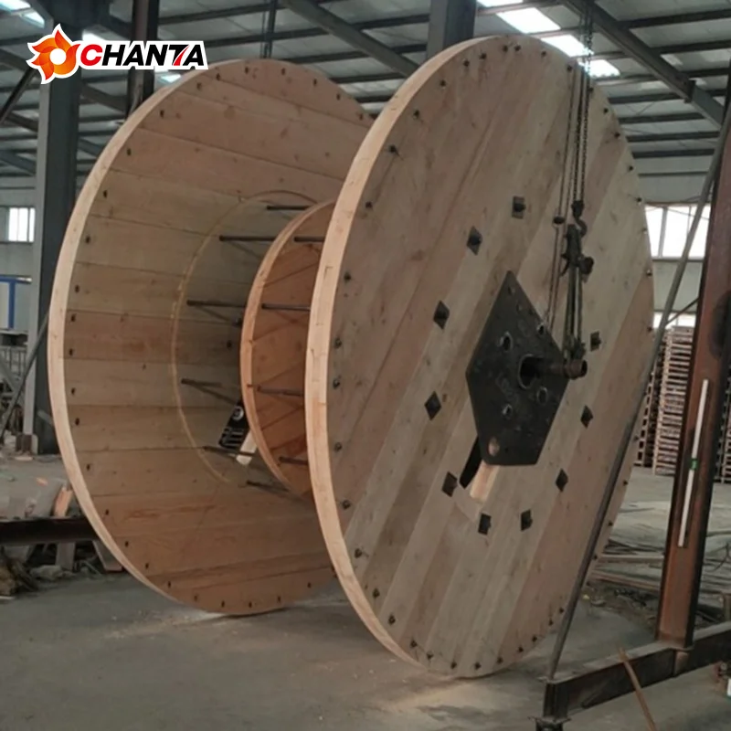 Large-Wooden-Cable-Reel-With-