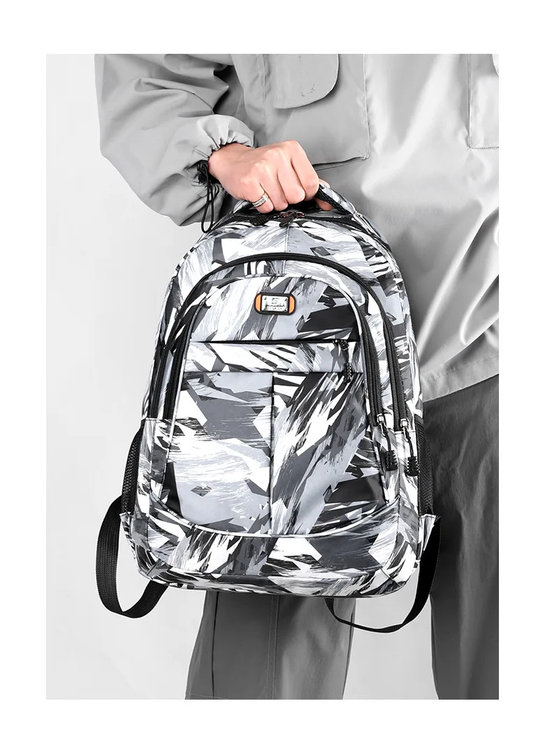 Hotselling Outdoor Travel Business Casual Backpack Oxford Camouflage Student School Bag