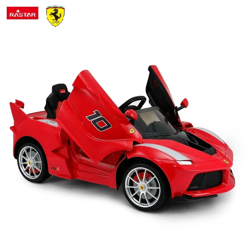 Rastar ライドオントイ 赤いフェラーリ FXX K 3歳から8歳向け 電動カー