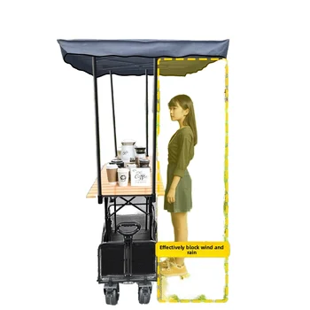 Large Capacity Heavy Duty Folding Utility Trolley Outdoor Sports Weekender Market Camping Beach Wagon Cart Cooler Box for