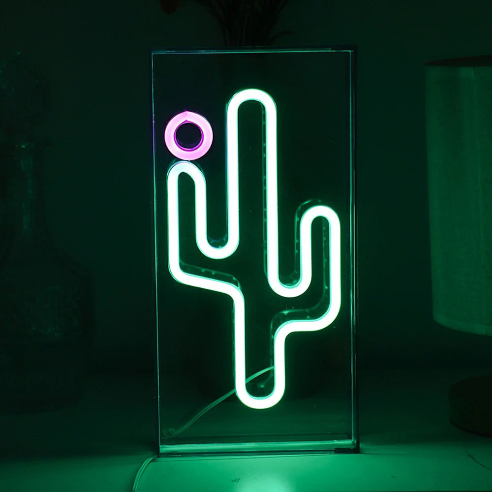 Neon Sign Light Box Night Club Lights Bar Game Room Wall Decoration