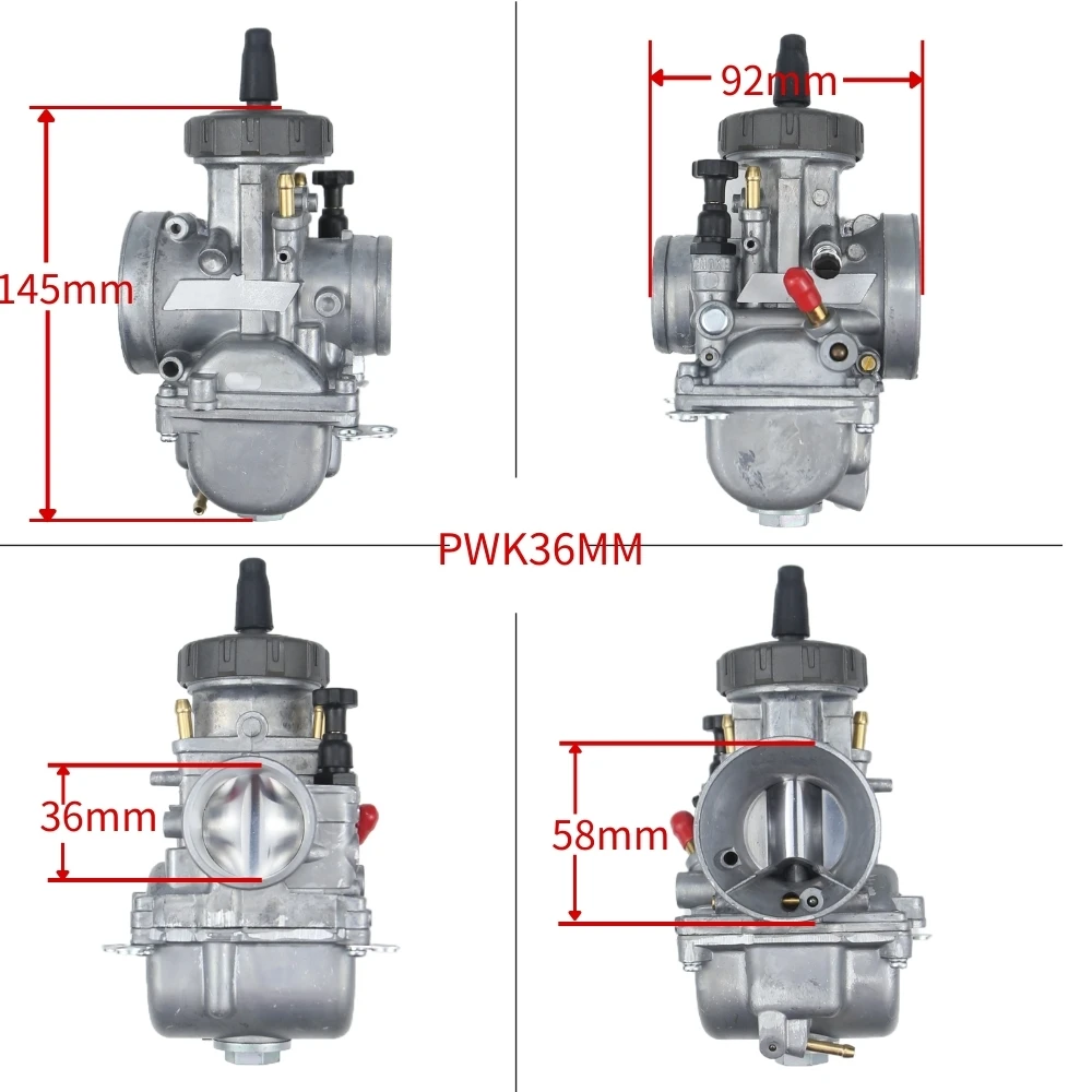 Wholesale Bulk Supply Custom OEM PWK 33-42mm Power Jet Racing