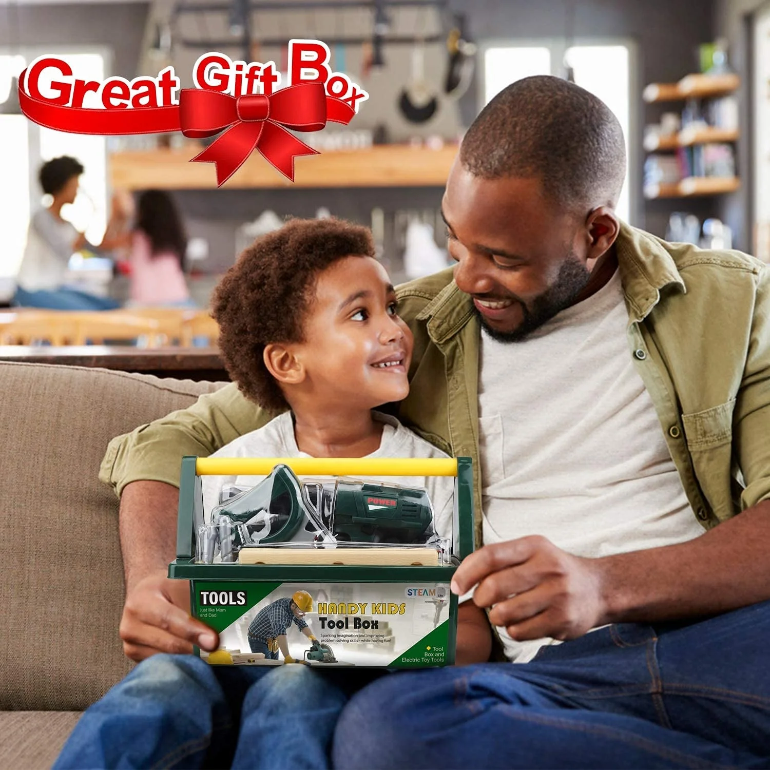 (Только для клиентов из США), игрушечная жизнь, 19 шт., имитация электрических детских интерактивных ролевых игр, игрушечные инструменты, набор инструментов для подарка