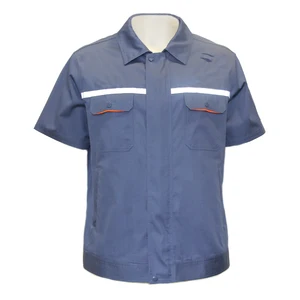 Breathable Summer Work Uniform - Lightweight Shirts for Warehouse Staff