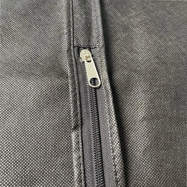 Eco Black Long Travel Coat Cover Moth Proof Suit Garment Bag For Suit