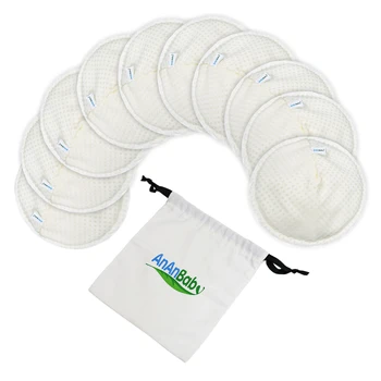 Oem Low Price Adult Eco-Friendly Good Quality Soft Absorbent Reusable Washable Bamboo Bowl Non-Slip Nursing Pad