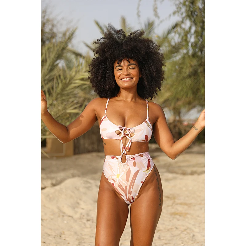 Summer Vintage Women's Swimsuits Fashionable Bikinis Bathing Suit Girl Sexy  Bikini Set Beachwear