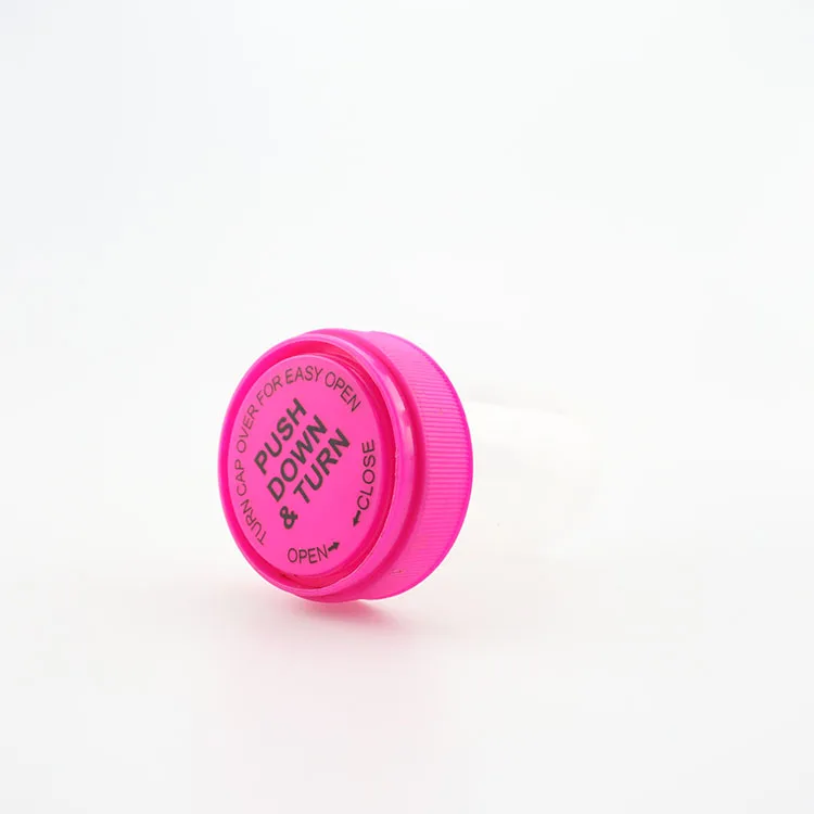 Best Selling Plastic Reversible Pharmacy Vials Pill Bottle Child Proof