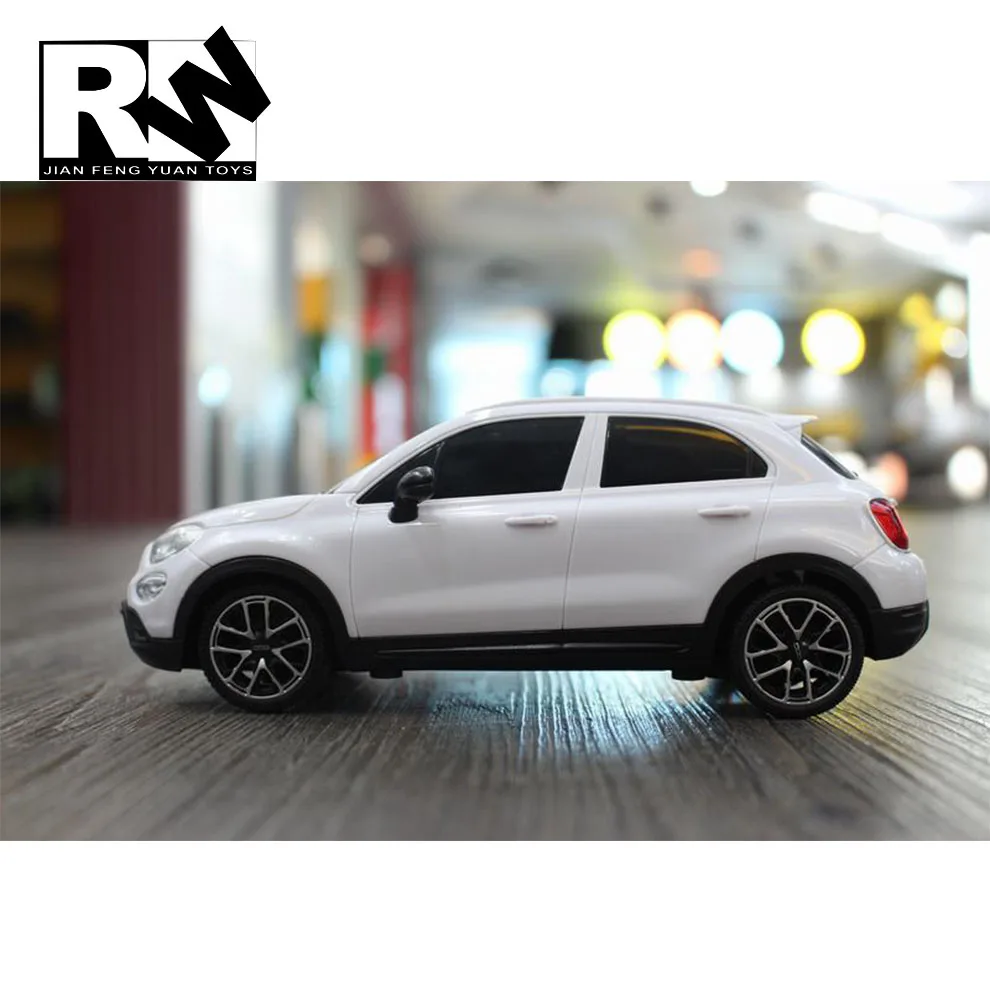Jianfengyuan RW Authorized White Private RC Car Toy Fiat 500X for Kids