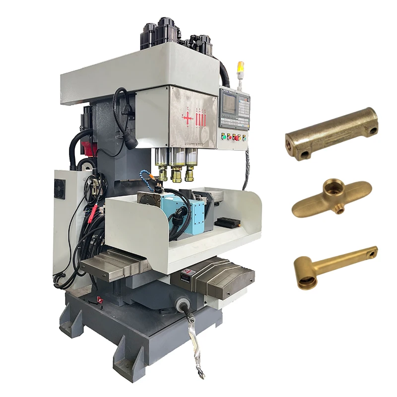 4 Axis Automatic Drilling and Tapping Machine for Bathroom Kitchen Faucet Auto Mechanical Parts