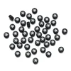 Fond noir avec étoiles blanches (env.4*7mm)