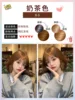 Milk tea color