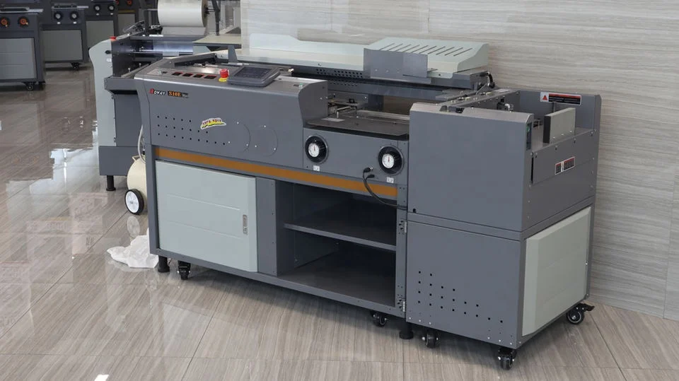 RUICAI S10E Auto Cover Suction Feeder A4 Size Digital EAV Glue Binding Machine With Nice Price